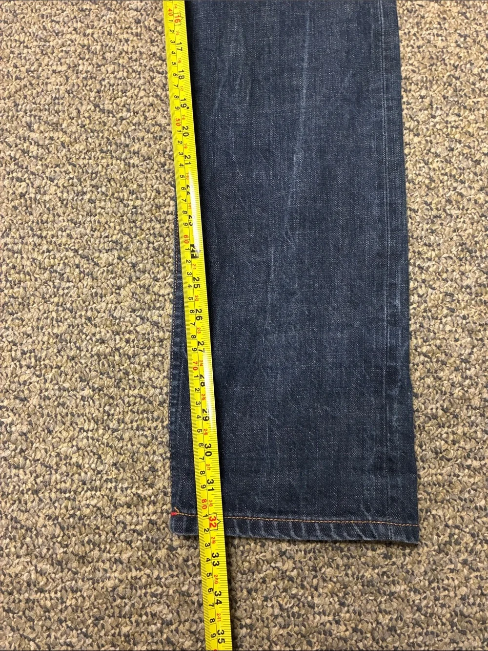 Gustin Dark Blue Men’s Straight Jeans